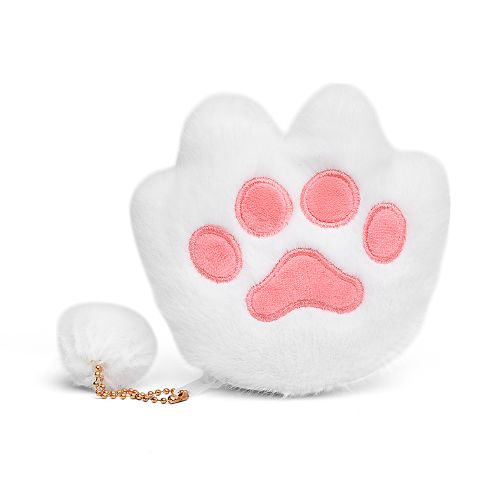 Мягкий брелок-кошелек М1406 "Лапка" 12см