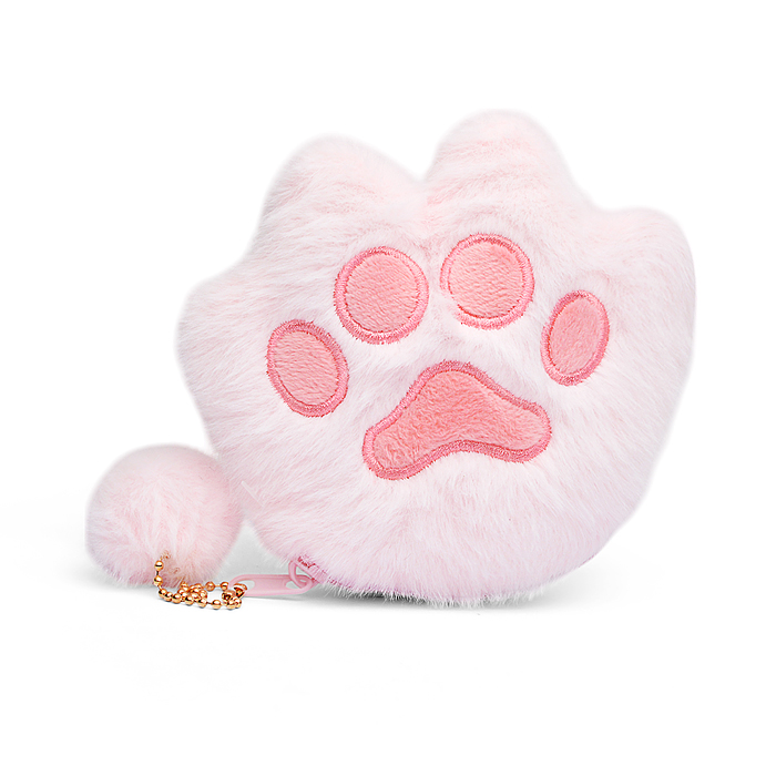 Мягкий брелок-кошелек М1406 "Лапка" 12см