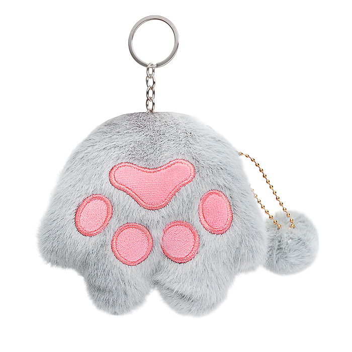 Мягкий брелок-кошелек М1406 "Лапка" 12см