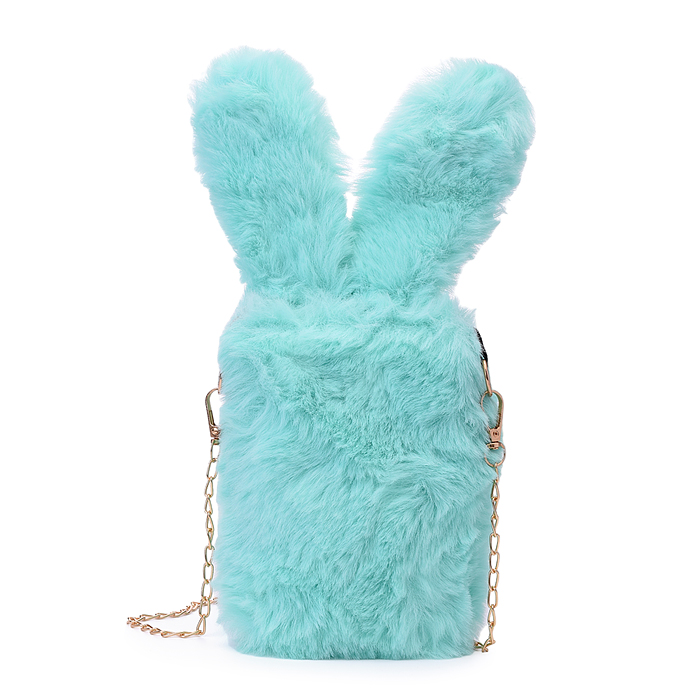 Сумка детская M1197 "Зайка пушистик" 19*15 см.