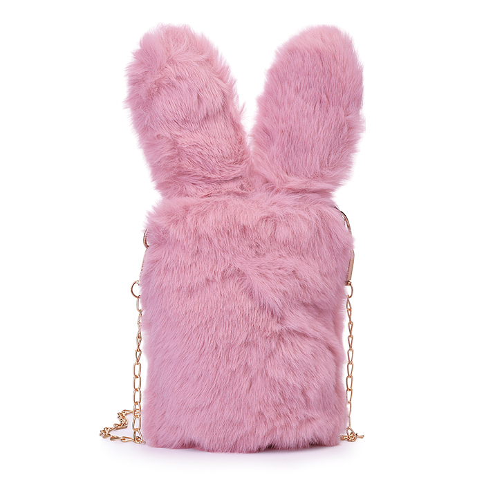 Сумка детская M1197 "Зайка пушистик" 19*15 см.