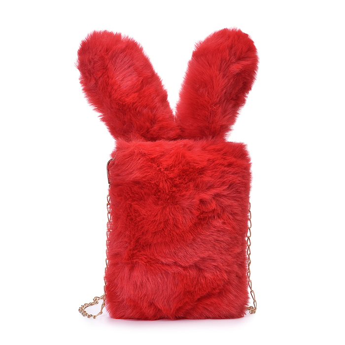 Сумка детская M1197 "Зайка пушистик" 19*15 см.