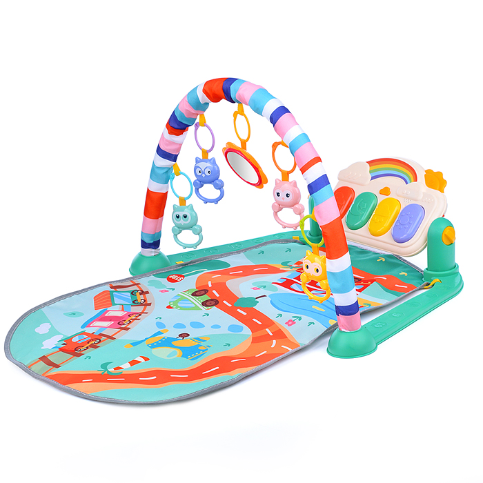 Фото к товару Коврик развивающий HE0652 "Веселый паровозик" в коробке Коврик развивающий HE0652 "Веселый паровозик" в коробке