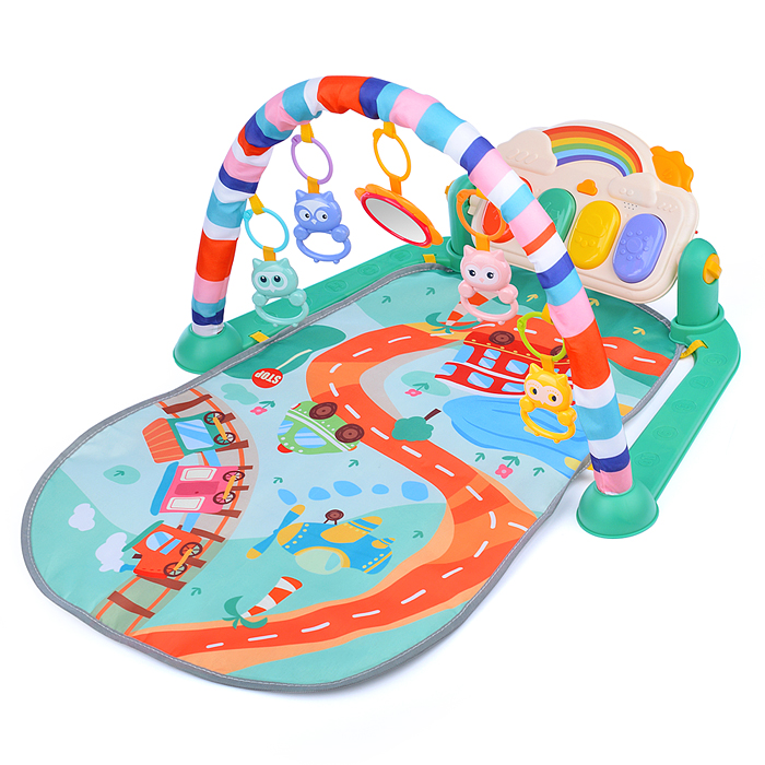 Фото к товару Коврик развивающий HE0652 "Веселый паровозик" в коробке Коврик развивающий HE0652 "Веселый паровозик" в коробке