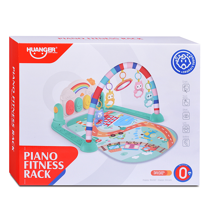 Фото к товару Коврик развивающий HE0652 "Веселый паровозик" в коробке Коврик развивающий HE0652 "Веселый паровозик" в коробке