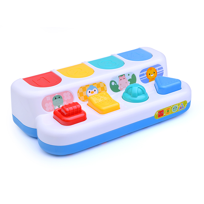 Развивающая игрушка Y0076-1 "Прятки" со зверятами, в коробке