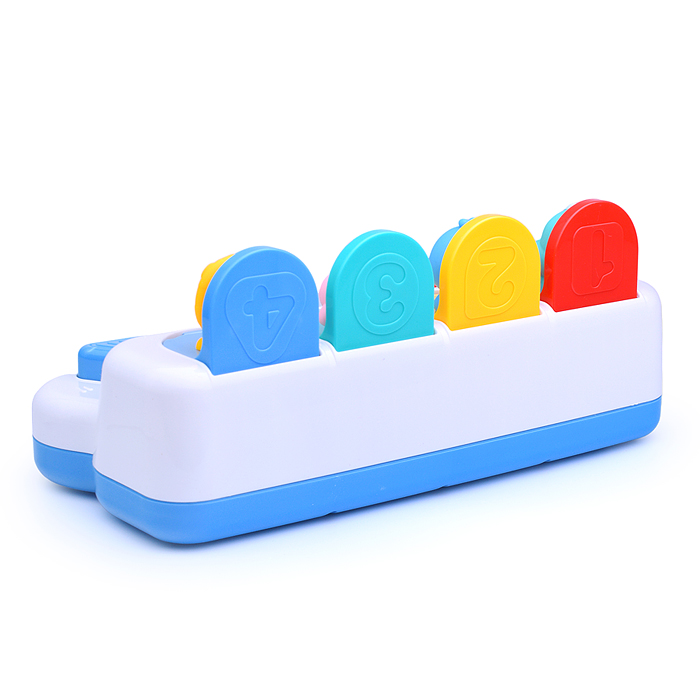 Развивающая игрушка Y0076-1 "Прятки" со зверятами, в коробке