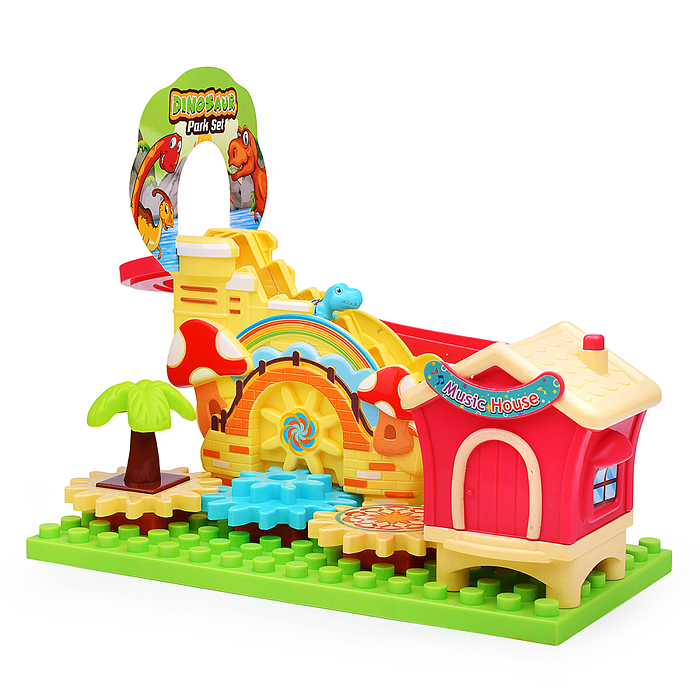 Игровой набор-трек 88630B "В стране Динозавров" в коробке