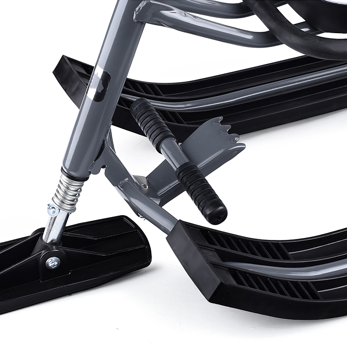 Игрушка Снегокат детский 501 "TANDEM" разборный для двоих со складной спинкой (Хорьки)