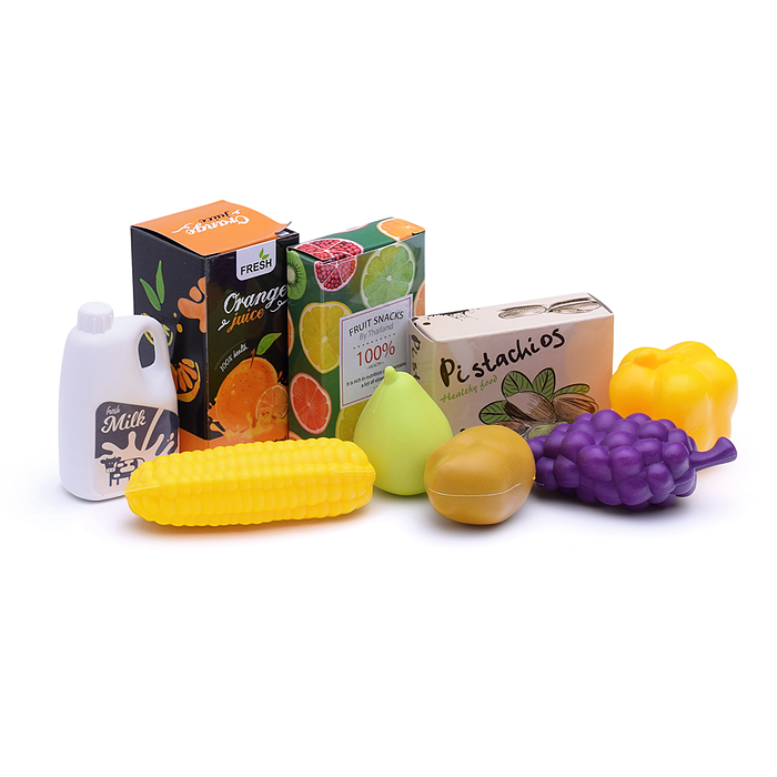 Игровой набор 668-119 "Касса" (с набором продуктов) в коробке