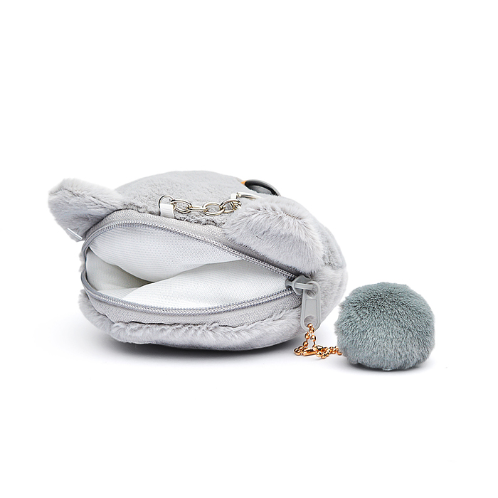 Мягкий брелок-кошелек М1404 "Кошечка" 11см