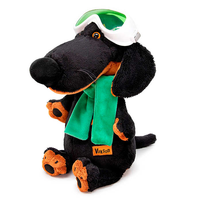 Фото к товару Собака Ваксон в горнолыжных очках Собака Ваксон в горнолыжных очках