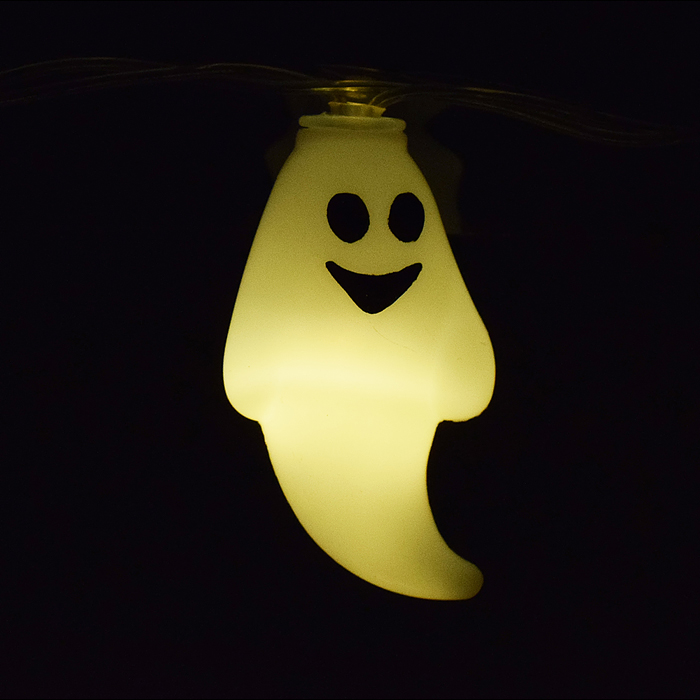 Электрогирлянда Привидения, 2м, 10 ламп