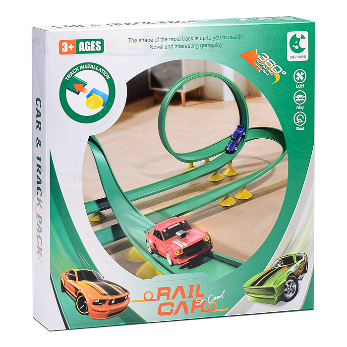 Трек 652-U7 "Гоночный вираж" в коробке