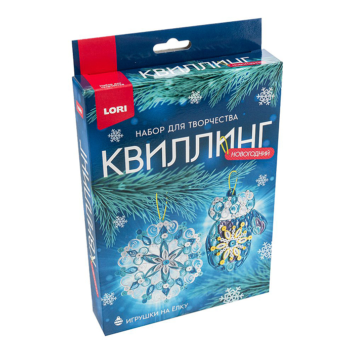 Квиллинг "Красивая зима" Новогодний 