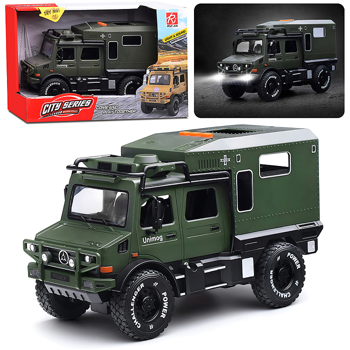 Машина RJ5523 "Armored car" (свет, звук) в коробке