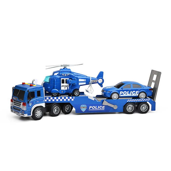 Машина WY578A "Полицейский эвакуатор" 1:16 ( свет, звук) в коробке