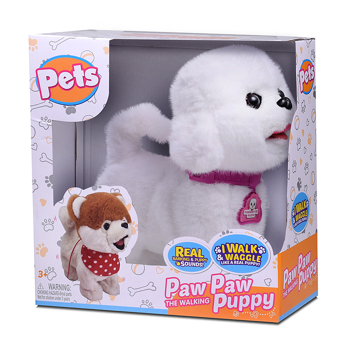 Собака 00-6825 "Боня" (может говорить, ходит, записывает)  в коробке