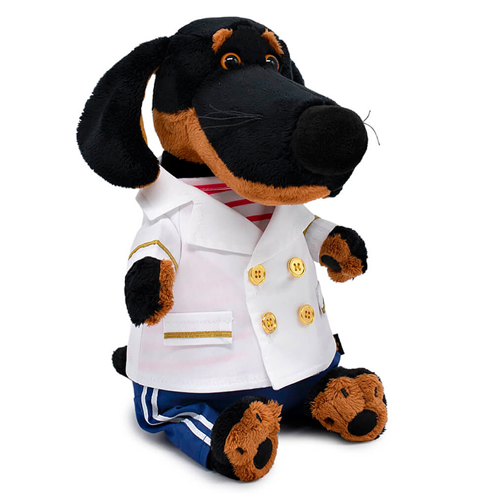 Фото к товару Собака Ваксон в белом кителе Собака Ваксон в белом кителе