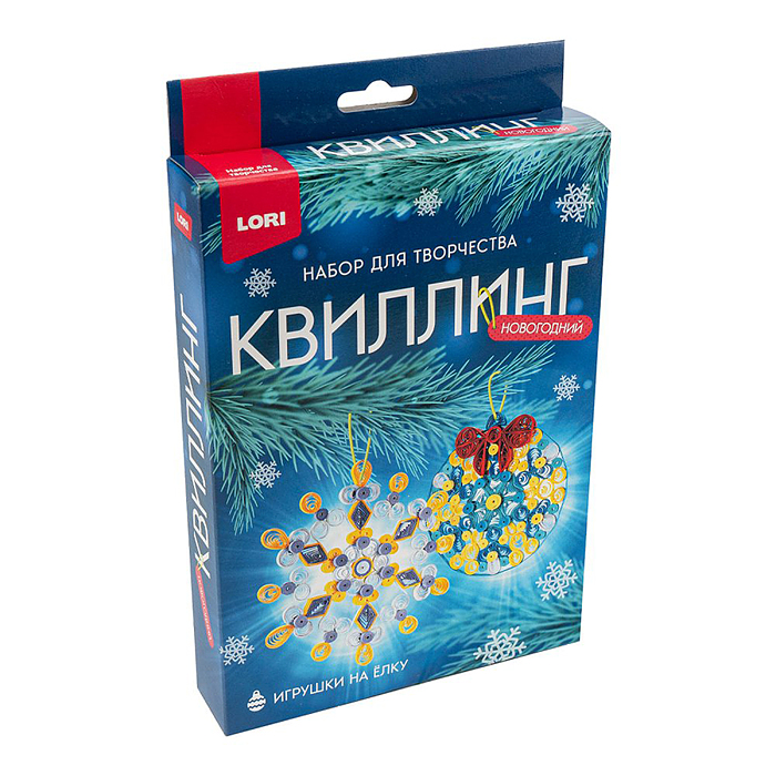 Квиллинг "Рождественские радости" Новогодний 