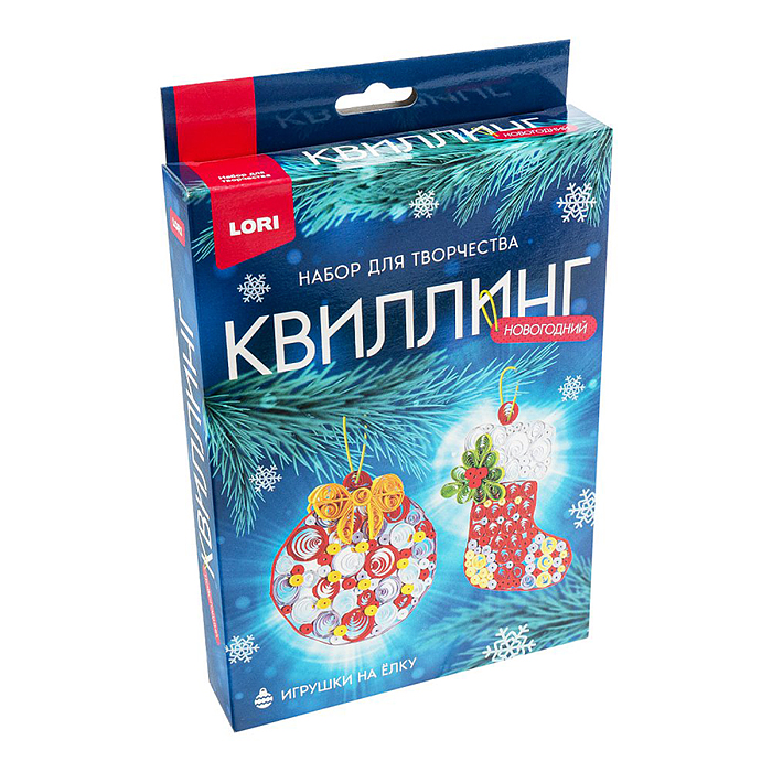 Квиллинг "Зимняя фантазия" Новогодний 
