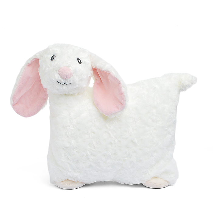 Мягкая игрушка 00-6837 "Заяц" с пледом