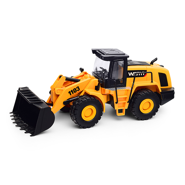 Строительная техника WY1103A "Бульдозер" 1:10 (свет, звук) в коробке