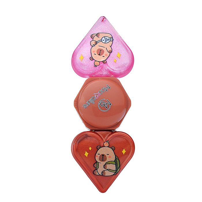 Фото к товару Детская косметика 00-7113 "Сердце капибары" Детская косметика 00-7113 "Сердце капибары"