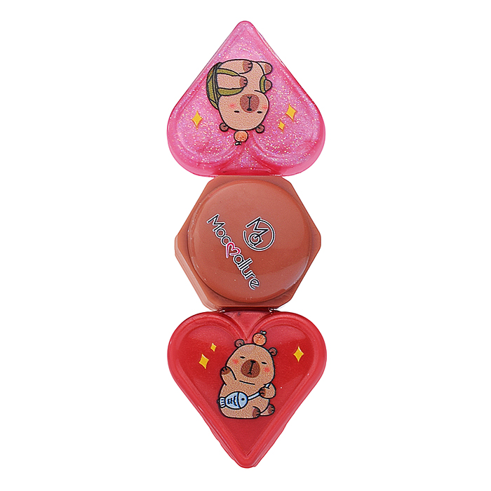 Фото к товару Детская косметика 00-7113 "Сердце капибары" Детская косметика 00-7113 "Сердце капибары"