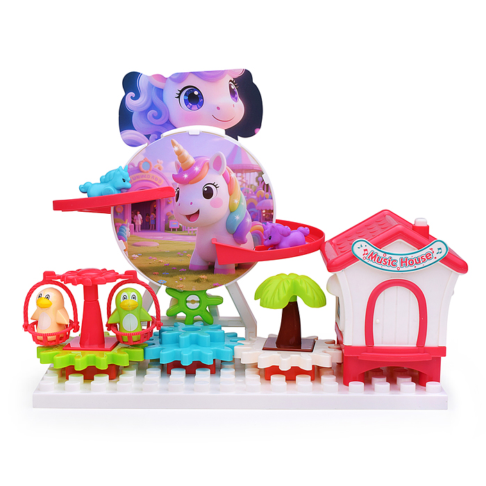 Фото к товару Игровой набор-трек 88629A "В мире Единорогов" в коробке Игровой набор-трек 88629A "В мире Единорогов" в коробке