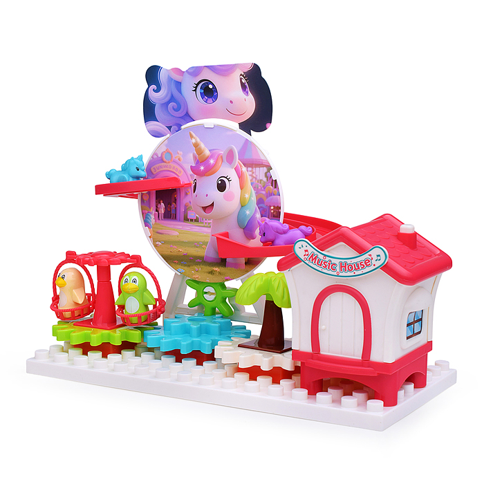 Фото к товару Игровой набор-трек 88629A "В мире Единорогов" в коробке Игровой набор-трек 88629A "В мире Единорогов" в коробке