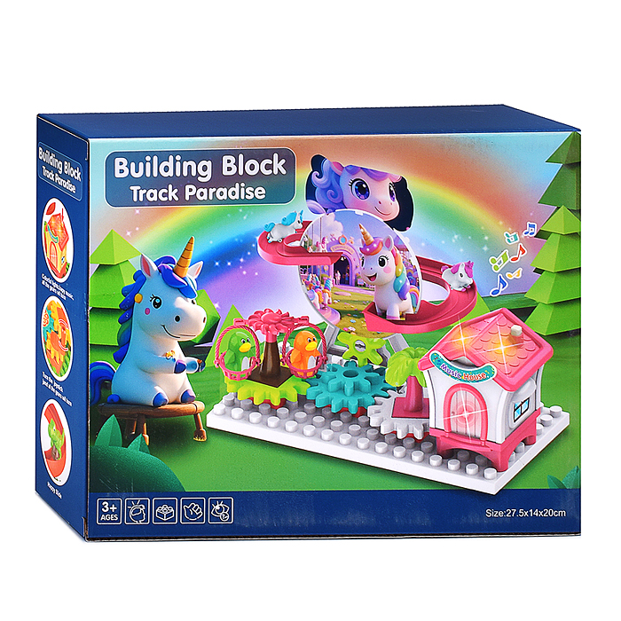 Фото к товару Игровой набор-трек 88629A "В мире Единорогов" в коробке Игровой набор-трек 88629A "В мире Единорогов" в коробке