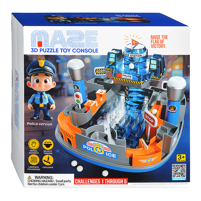 Игровой набор Лабиринт MKD220A "Полицейская станция" в коробке