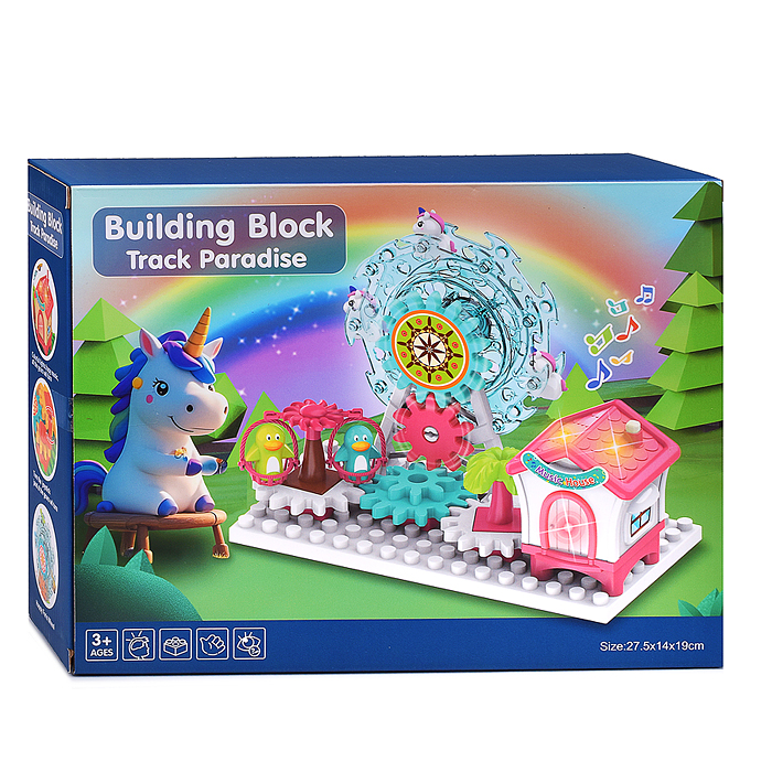 Игровой набор-трек 88628A "В стране Единорогов" в коробке