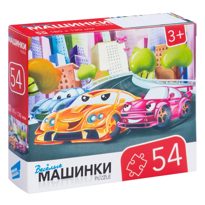 Пазлы 54 "Машинки" Пазлы 54 "Машинки"