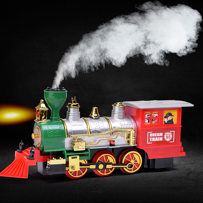 Железная дорога 8516CM "Весёлый поезд" р/у, 27 MHz, в коробке