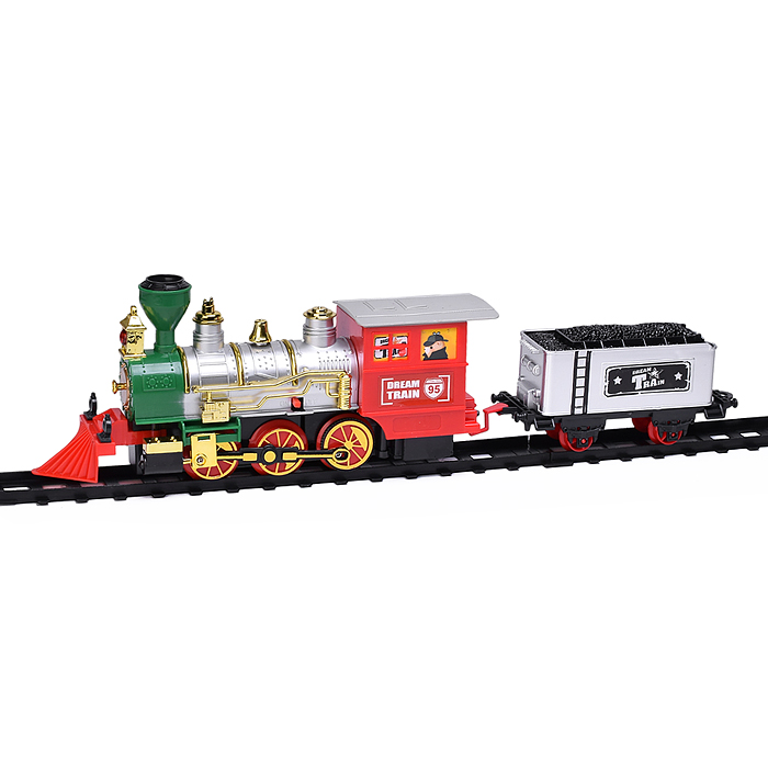 Железная дорога 8516CM "Весёлый поезд" р/у, 27 MHz, в коробке