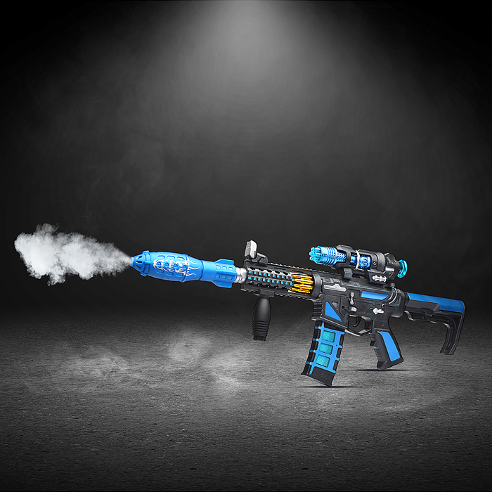 Фото к товару Автомат 826P "Огонь" в коробке Автомат 826P "Огонь" в коробке