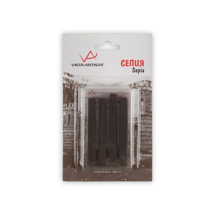 Сепия VASS 4 шт. темная dark 