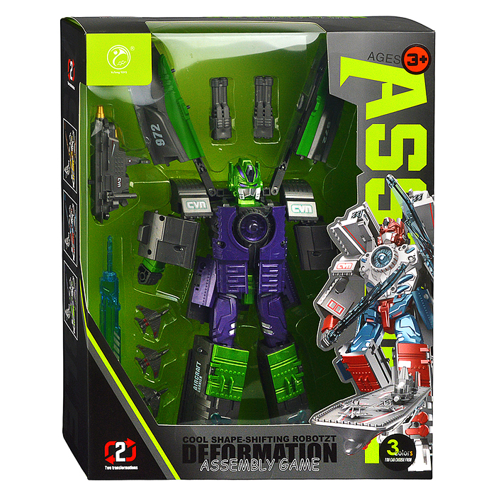 Фото к товару Робот 908-7B "Военный бот" в коробке Робот 908-7B "Военный бот" в коробке