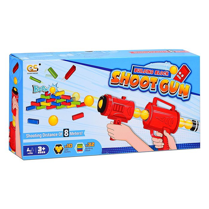 Фото к товару Бластер GS057 "Shock" в коробке Бластер GS057 "Shock" в коробке