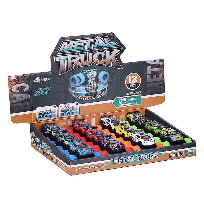 Машина KZ957-063 "Трюковая" в коробке