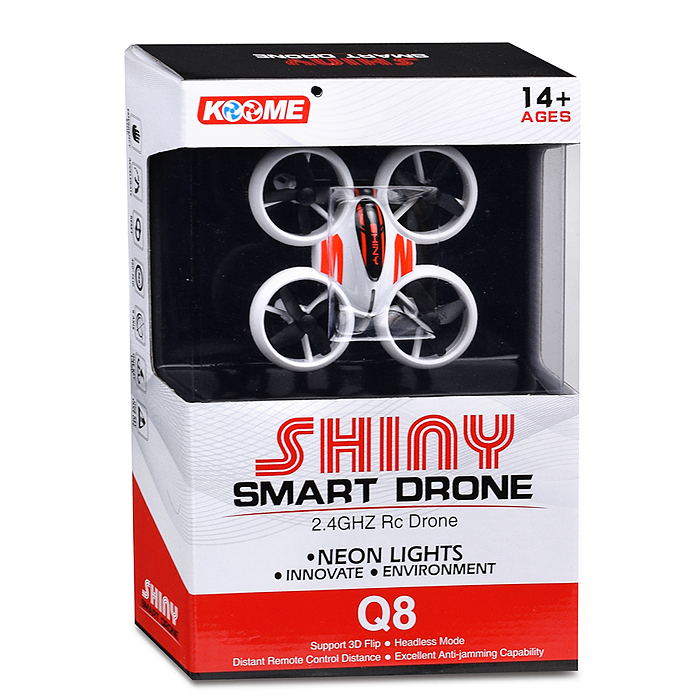 Квадрокоптер Q8 "Smart Drone" р/у, 27MHz, в коробке