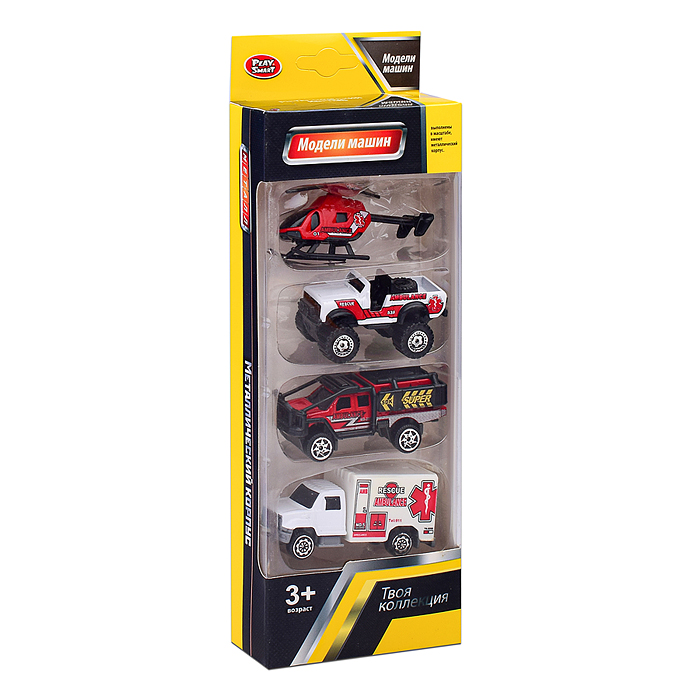 Фото к товару Набор машин 6676 "Амбулаторная медицинска помощь" в коробке Набор машин 6676 "Амбулаторная медицинска помощь" в коробке