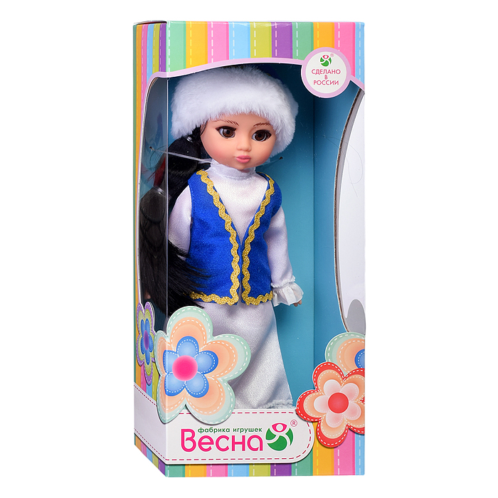 Кукла Аиша в национальном костюме.
