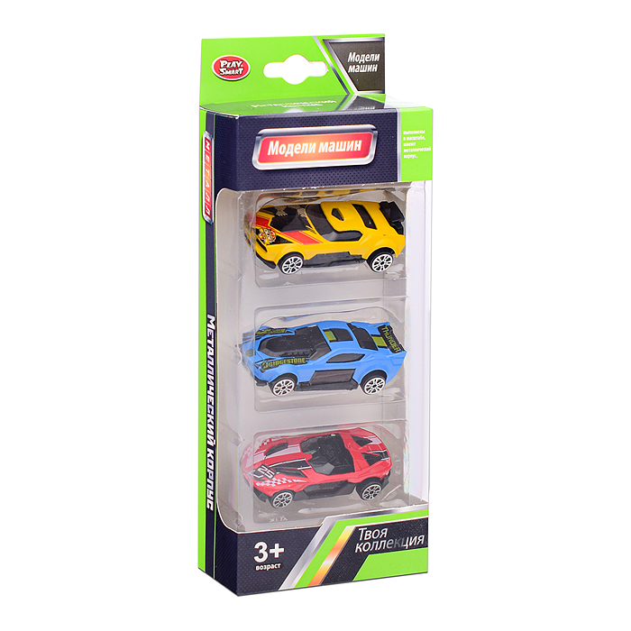 Фото к товару Набор машин 6673 "Гонки в городе" в коробке Набор машин 6673 "Гонки в городе" в коробке