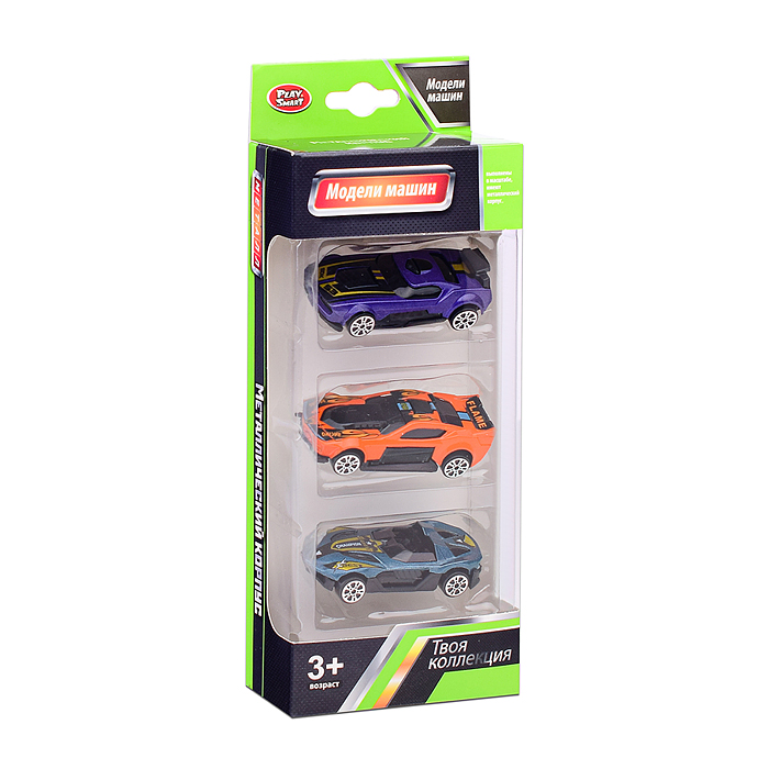 Фото к товару Набор машин 6673 "Гонки в городе" в коробке Набор машин 6673 "Гонки в городе" в коробке