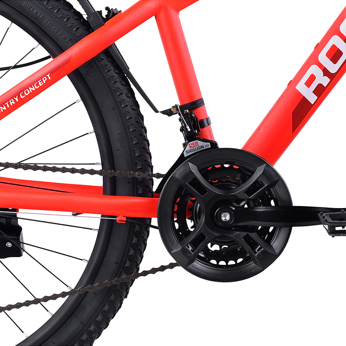 Фото к товару Велосипед 26" Rocket Crater 26, цвет красный, размер 14" Велосипед 26" Rocket Crater 26, цвет красный, размер 14"