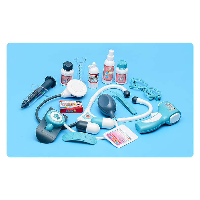Набор доктор SD169-273B 16 предметов, на батарейках, в коробке