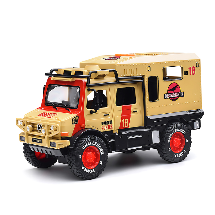 Машина RJ5523A "Dinosaurs hunter" (свет, звук) в коробке